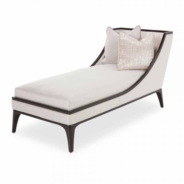 Кресло-лежанка в парижском стиле, 2 декоративных подушки, OYSTER